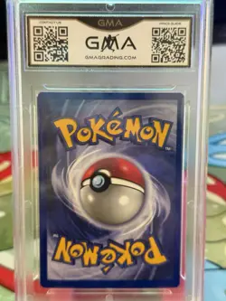 1999 POKEMON FOSSIL #35 GOLDUCK 1ST EDITION GMA 8.5 NM-MT - Image 2