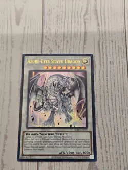 Azure-Eyes Silver Dragon SDBE-EN040 Saga of Blue-Eyes White Dragon Unlimited - Image 1