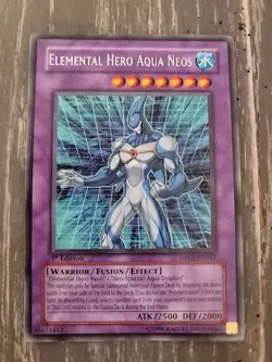 Yu-Gi-Oh Elemental Hero Aqua Neos 1st Edition Super Rare LCGX-EN057 - Image 1