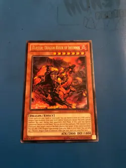 YUGIOH Rare Blaster, Dragon Ruler Of Infernos LTGY-EN040 - Image 1