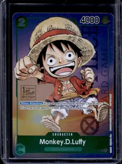 2023 One Piece 1st Anniversary Tournament Monkey D Luffy #P-037 - Image 1