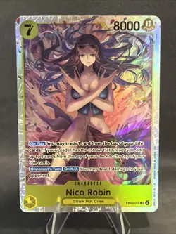 Nico Robin EB03-055 (SR) Extra Booster: One Piece Heroines Edition Foil NM - Image 1