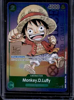 2023 One Piece 1st Anniversary Tournament Monkey D Luffy #P-037 - Image 1