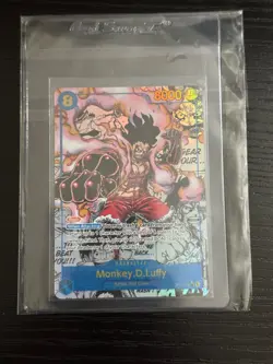 One Piece TCG OP11-118 A Fist of Divine Speed Monkey.D.Luffy (118) (Manga) - Image 1