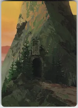 MTG Mountain Art Card NM Art Series: Avatar: The Last Airbender Magic 53 - Image 1