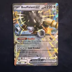 Bouffalant EX 077/086 White Flare Double Rare Holo Card - Image 1