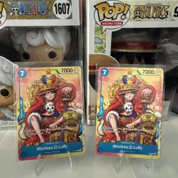 Monkey.D.Luffy (2nd Anniversary Stamped Promo) P-043 One Piece Promotion Cards - Image 1