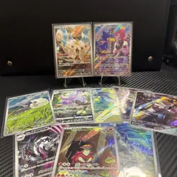 Pokemon Art Rare Lot Of 10 Japaneese Pokemon Cards All Cards Are Great Condition - Image 1