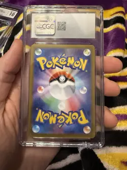 CGC 10 Gulpin 112/102 AR Art Rare Stellar Miracle sv7 Pokemon Card - Image 2