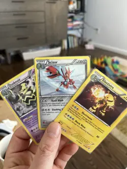 Pokemon TCG Cosmos Holos Scizor, Electivire, Dusk Noir Promo Cards NM - Image 1