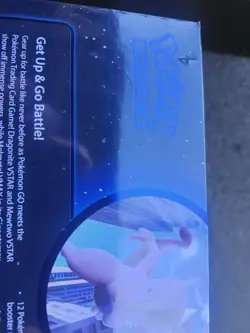 Pokemon Mewtwo Elite Trainer Box Plus Pokemon GO Promo Booster Card Sleeves - Image 4