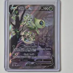 Pokemon Celebi V 245/264 Swsh08 Fusion Strike Ultra Rare Full Art Holo Card - Image 1