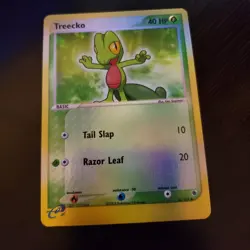 Pokemon TCG English Card ex Ruby & Sapphire Treecko 76/109 Reverse Holo *** - Image 1