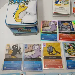 Rare Club Penguin TCG Jitsu Tin Bundle Mixed Cards (137+ Cards & 18 Rare Holo) - Image 3