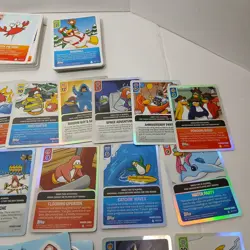 Rare Club Penguin TCG Jitsu Tin Bundle Mixed Cards (137+ Cards & 18 Rare Holo) - Image 5
