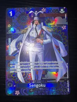 Sengoku SP OP07-046 The Azure Sea's Seven Foil One Piece Card Game English - Image 3