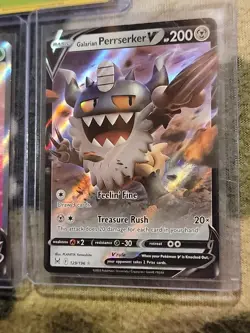 Lot Of 3 Pokemon Tcg Cards Full Art V - Image 3