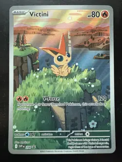 Pokemon Victini 208 Sv: Scarlet & Violet Promo Cards Holo (NM) - Image 1