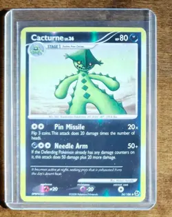 Cacturne 34/106 Reverse Holo Great Encounters Pokemon Card 2008 NM/LP - Image 1