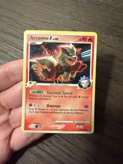 Pokemon TCG Arcanine G Holo Card 15/147 Supreme Victors 2009 - MP - Image 1