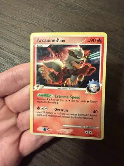 Pokemon TCG Arcanine G Holo Card 15/147 Supreme Victors 2009 - MP - Image 2