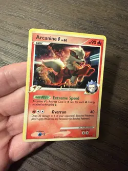 Pokemon TCG Arcanine G Holo Card 15/147 Supreme Victors 2009 - MP - Image 3