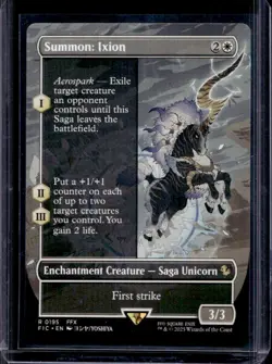 2025 Magic MTG Final Fantasy Summon: Ixion BL Commander Rare #195 - Image 1