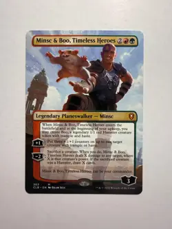 Minsc & Boo, Timeless Heroes (Borderless) 363 MTG Battle for Baldur's Gate - Image 1