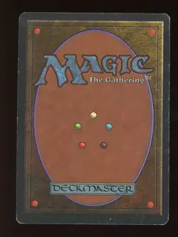 SIGNED Chaos Orb ~ Unlimited MTG/Magic ~ LP- to MP+ Condition - Image 2