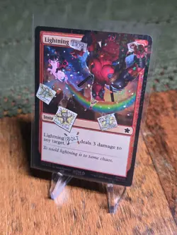 Lightning Bolt Pool Party FOIL SLD Secret Lair x Deadpool MTG Magic NM - Image 2