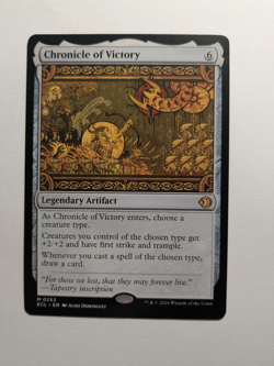 Chronicle of Victory Lorwyn Eclipsed Regular 253 MtG ECL - Image 1