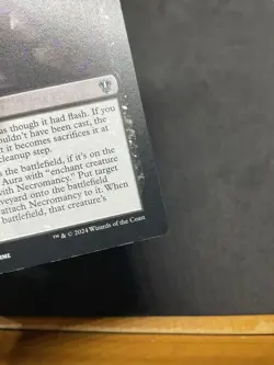 Necromancy Commander: Murders at Karlov Manor Regular MTG 0131 - Image 5