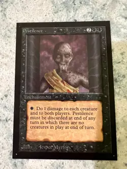 Pestilence - Collectors Edition - - NM - Near Mint - MTG - Image 1