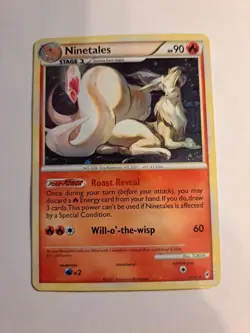 Ninetales Pokemon TCG 17/95 Call of Legends Holo-NM - Image 1