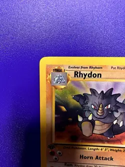 RHYDON #45/64 JUNGLE 1ST EDITION 1999 POKEMON TCG - Image 2