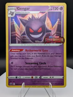 Pokemon TCG: Sword and Shield Prerelease SWSH241: Gengar Black Star Promo (NM) - Image 1