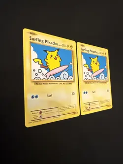 2 Pokemon TCG Surfing Pikachu XY Evolutions 111/108 2016 NM - Image 4