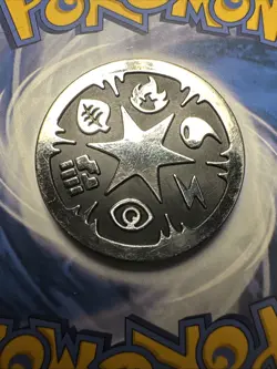Pokemon Energy Symbols Mini Coin Silver Mirror 2005 EX Power Keepers Blister - Image 4