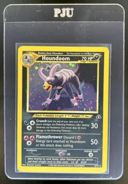 2001 Pokemon Neo Discovery Houndoom Holo #4/75 - Image 1