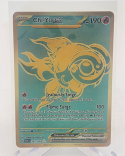 Chi-Yu ex 241/091 Sv: Paldean Fates Holo Near Mint (NM) Pokemon TCG - Image 1