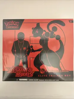 Pokemon Destined Rivals Pokemon Center Elite Trainer Box ETB SEALED. IN HAND - Image 1