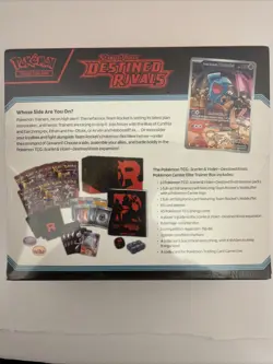 Pokemon Destined Rivals Pokemon Center Elite Trainer Box ETB SEALED. IN HAND - Image 3