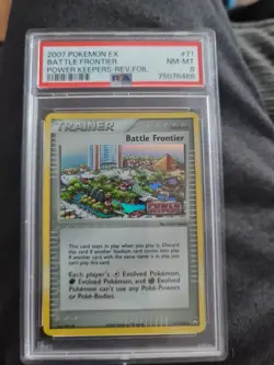 2007 Pokemon Ex Battle Frontier Power Keepers-Rev.Foil Psa 8 71/108 - Image 1