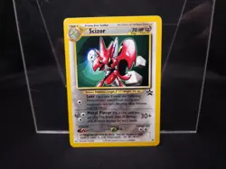 Pokemon Scizor BLACK STAR 33 - WOTC PROMO - League 2001 - Image 1