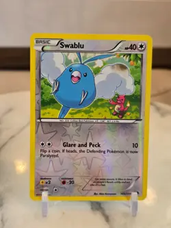 Pokemon TCG Swablu 103/113 Legendary Treasures Reverse Holo MP - Image 1