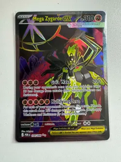 Mega Zygarde ex 104/088 Me03: Perfect Order Holo TCG POKEMON - Image 1