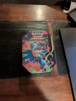 Pokemon - TCG - Mega Charizard X ex Tin - Image 1