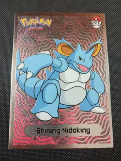 Pokemon 2024 Shiny Infinity Set Shining Nidoking Silver 034 Peru US Seller - Image 1