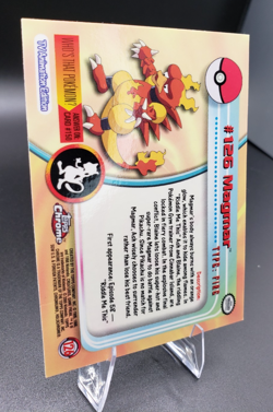2000 Topps Chrome Series 2 - Pokemon Magmar #126 - Image 5