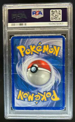 2002 Pokemon Expedition Set Squirtle Reverse Holo #131 PSA 1 - Image 2